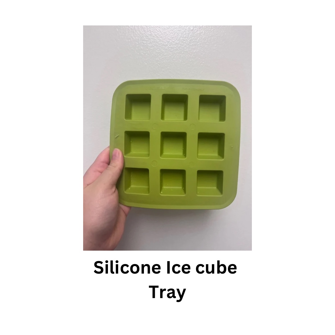 Silicone Ice cube Tray #freecycle