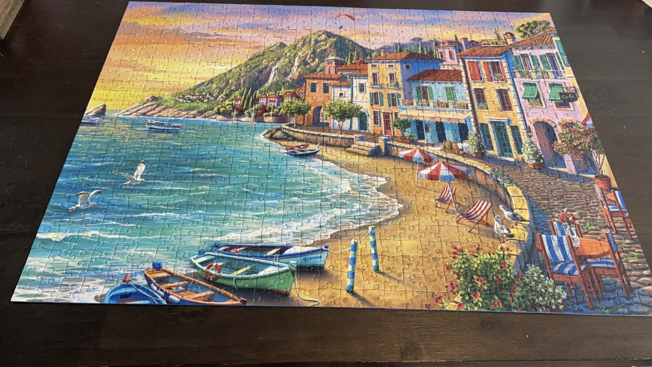 Ravensburger 750 Piece Puzzle - Italian Coastal Town - photo 2
