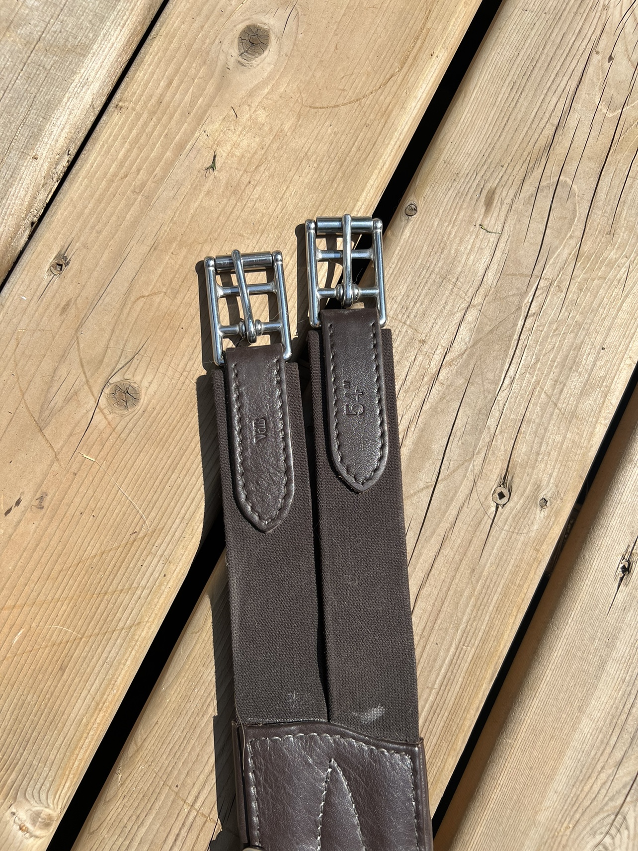 Val Du Bois 54” Anatomical Leather Girth - photo 3