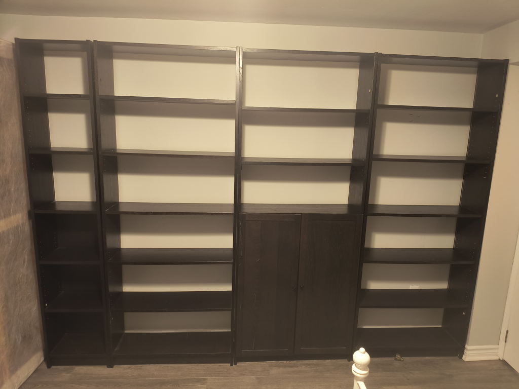 FREE Black Bookcases