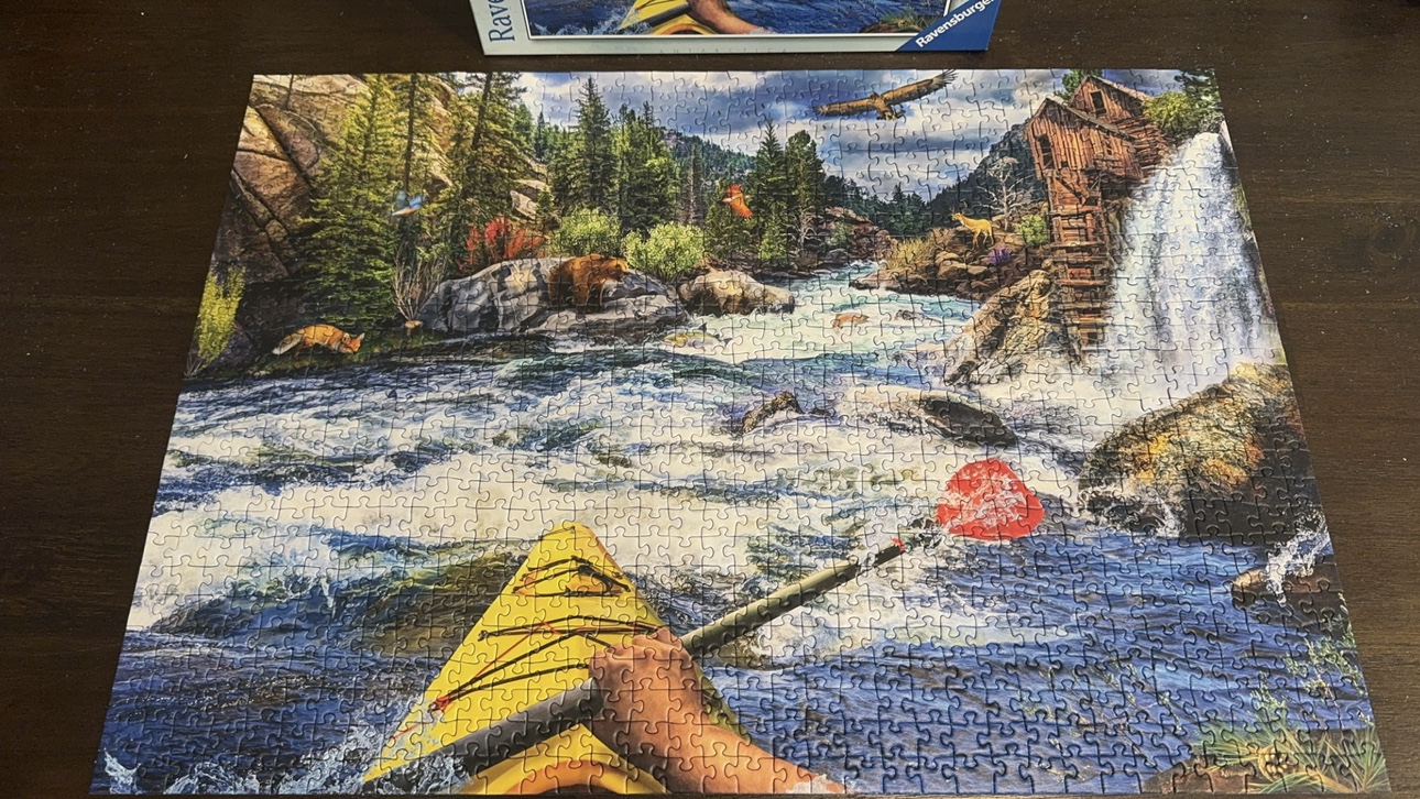 Scenic 1000 piece Ravensburger Puzzle - photo 3