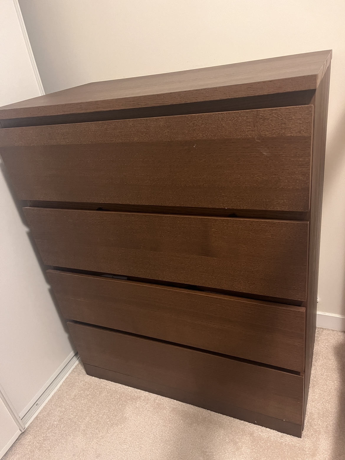 IKEA malm 4-drawer chest - photo 2