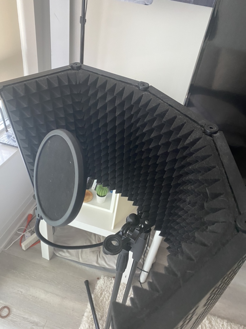 Microphone Isolation Shield and Microphone Pop Filter Shield - photo 3