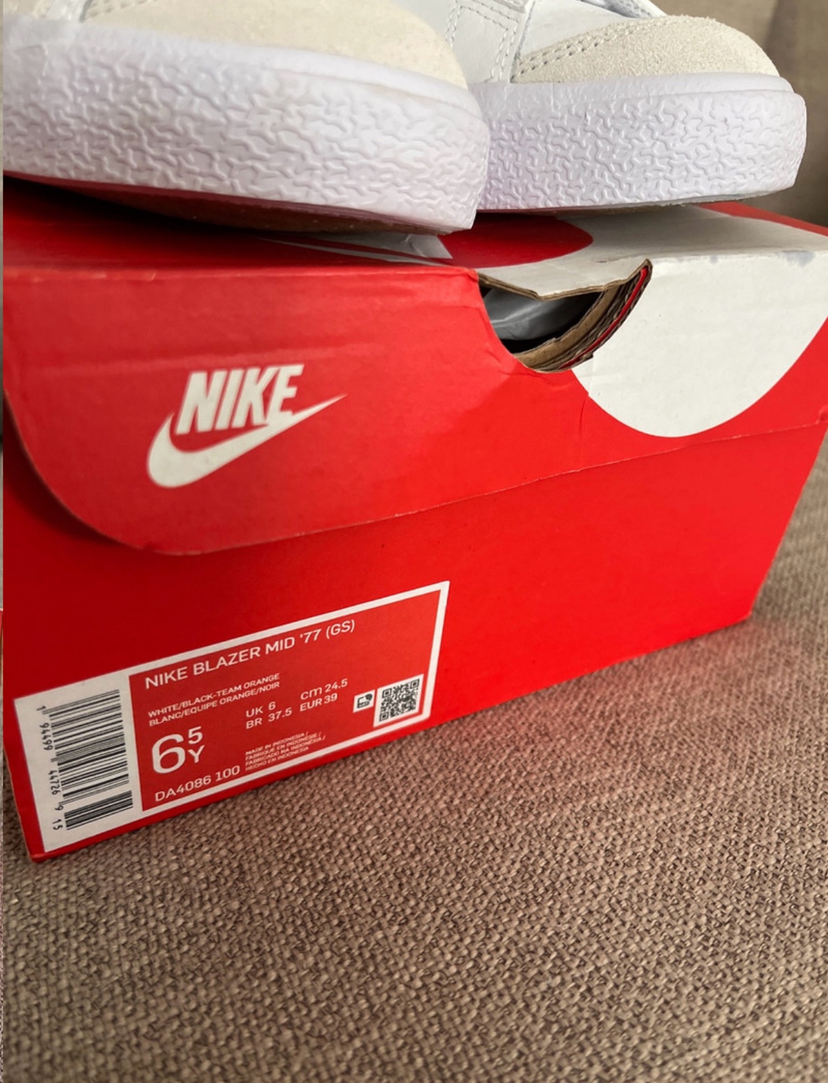 Unisex Nike Blazer Mid '77 (GS) - photo 3