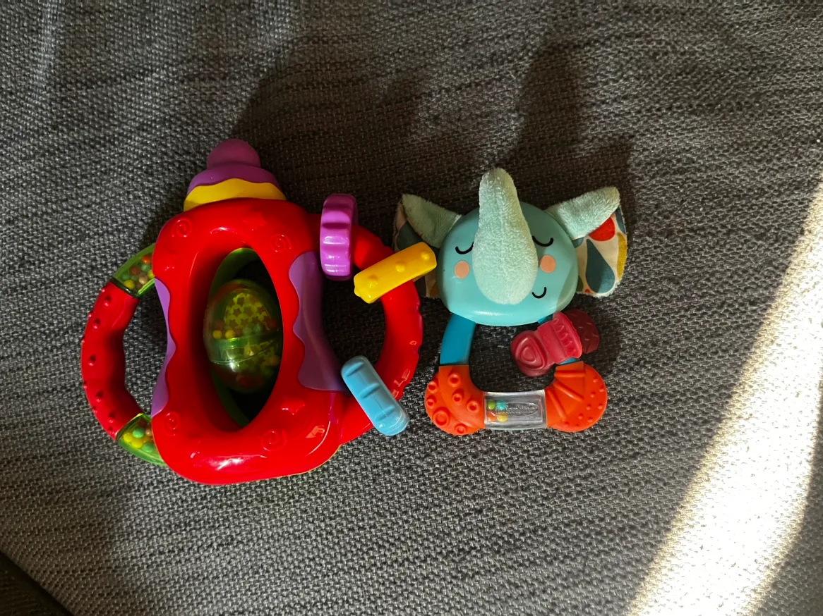 Baby Rattle Toys #Freecycle thumbnail