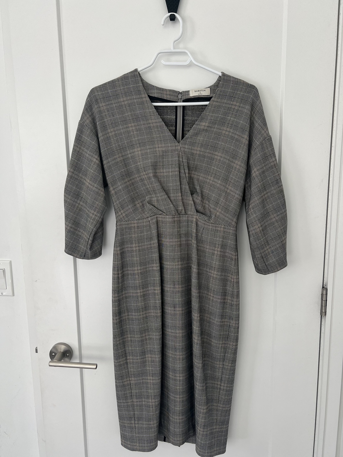 Babaton Plaid Dress - Size 2