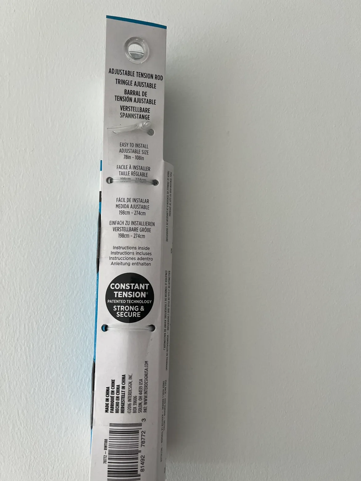 Brand New Tension Rod image indicator(7)