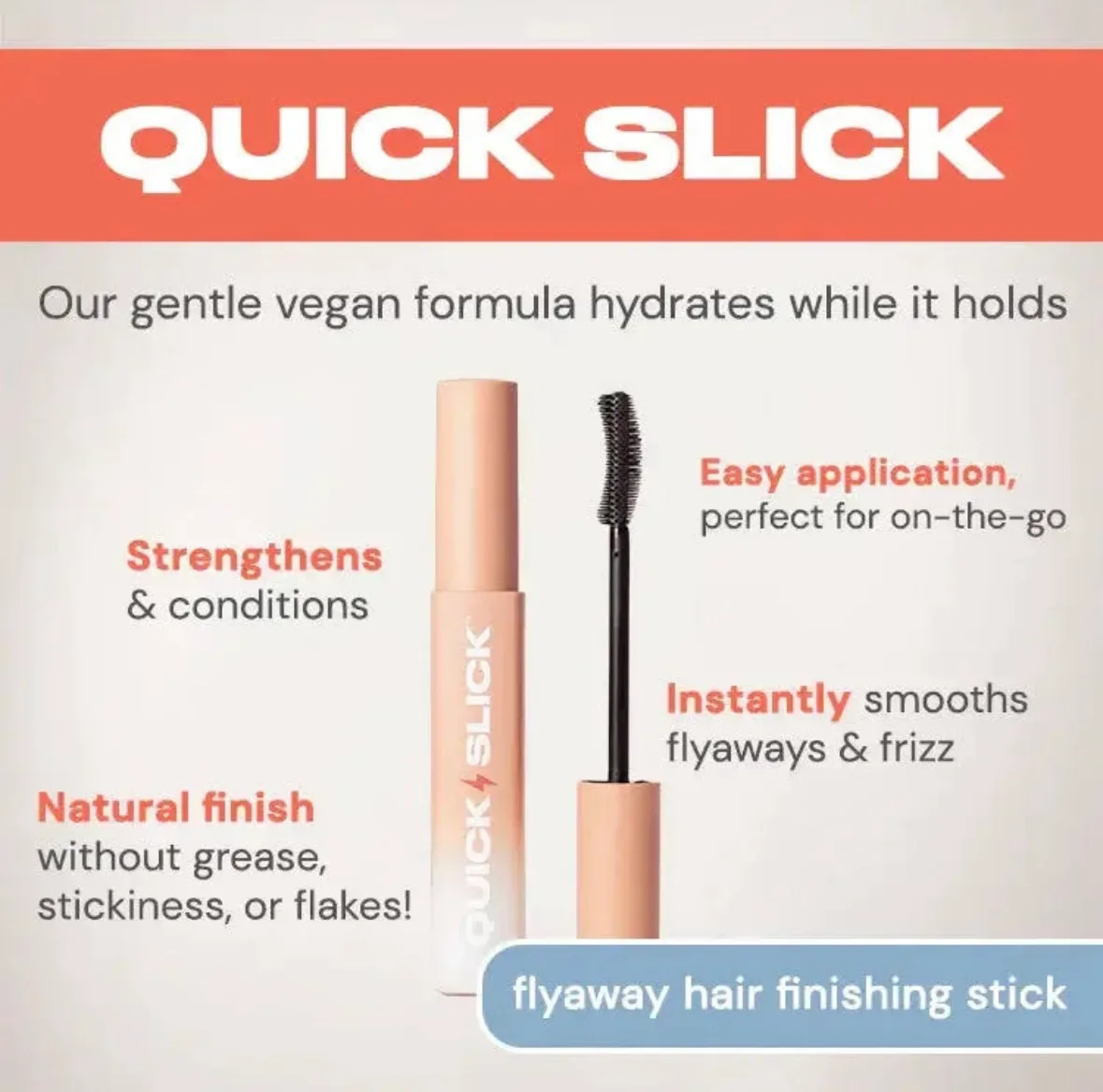 INH Quick Slick Flyaway Hair Finishing Stick image indicator(3)