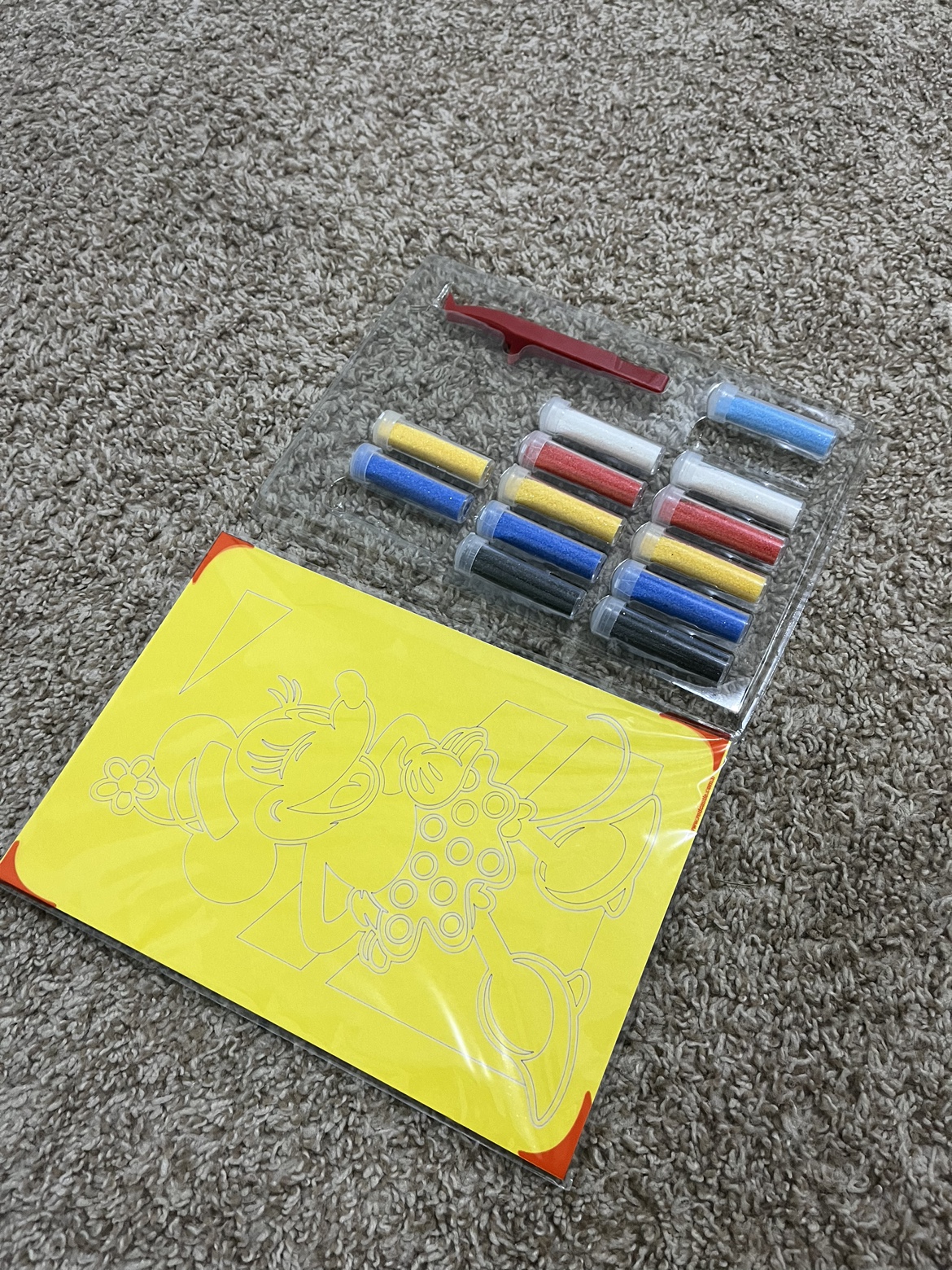 Art sand set for kids #freecycle - photo 2