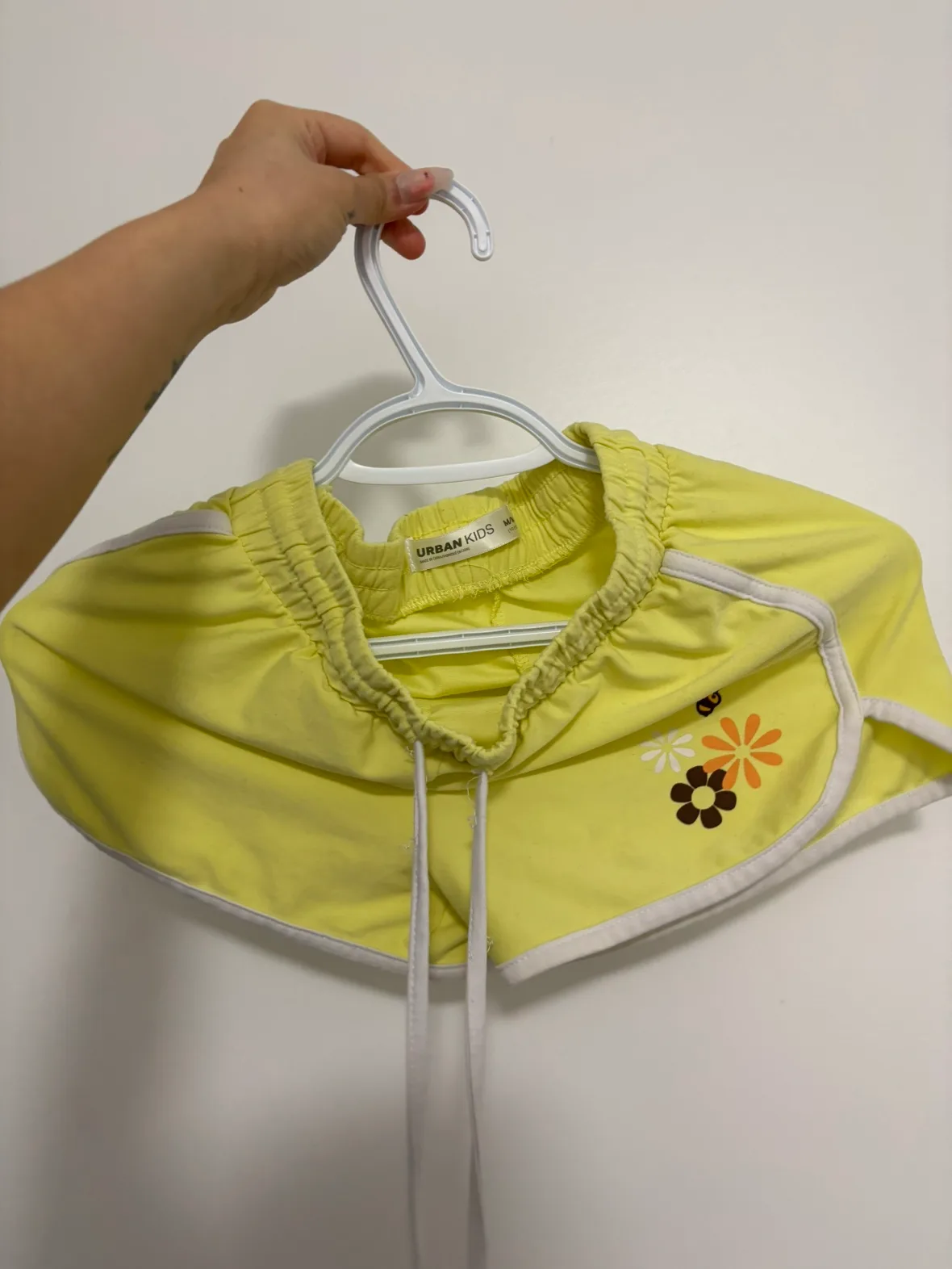 Urban Kids Yellow Shorts - Size M - #freecycle thumbnail