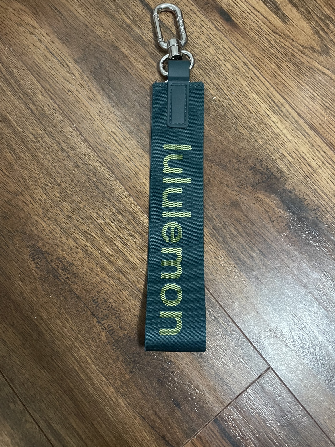 Lululemon keychain wristband