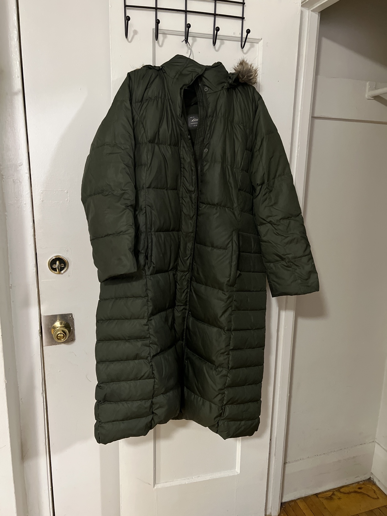 Long Puffer Jacket - Eddie Bauer XXL