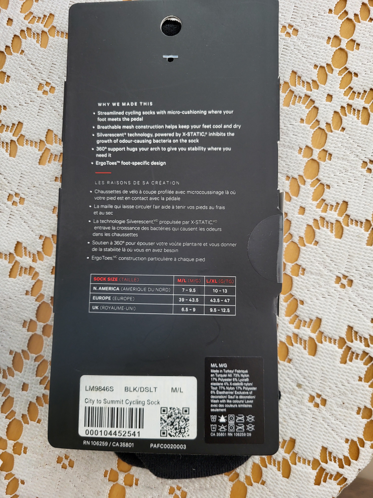 CYCLING SOCK LULULEMON - photo 2