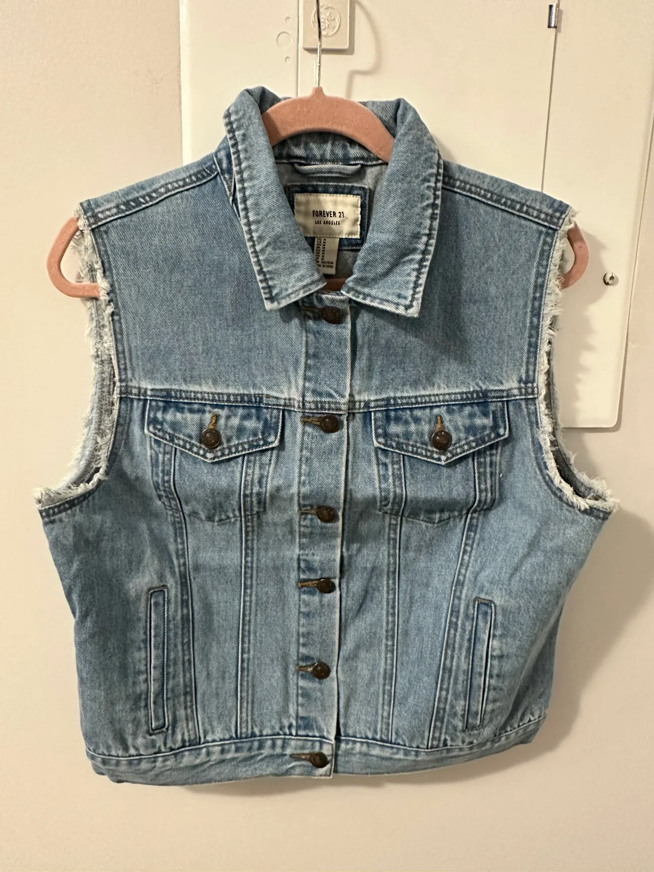 Forever 21 Denim Vest thumbnail