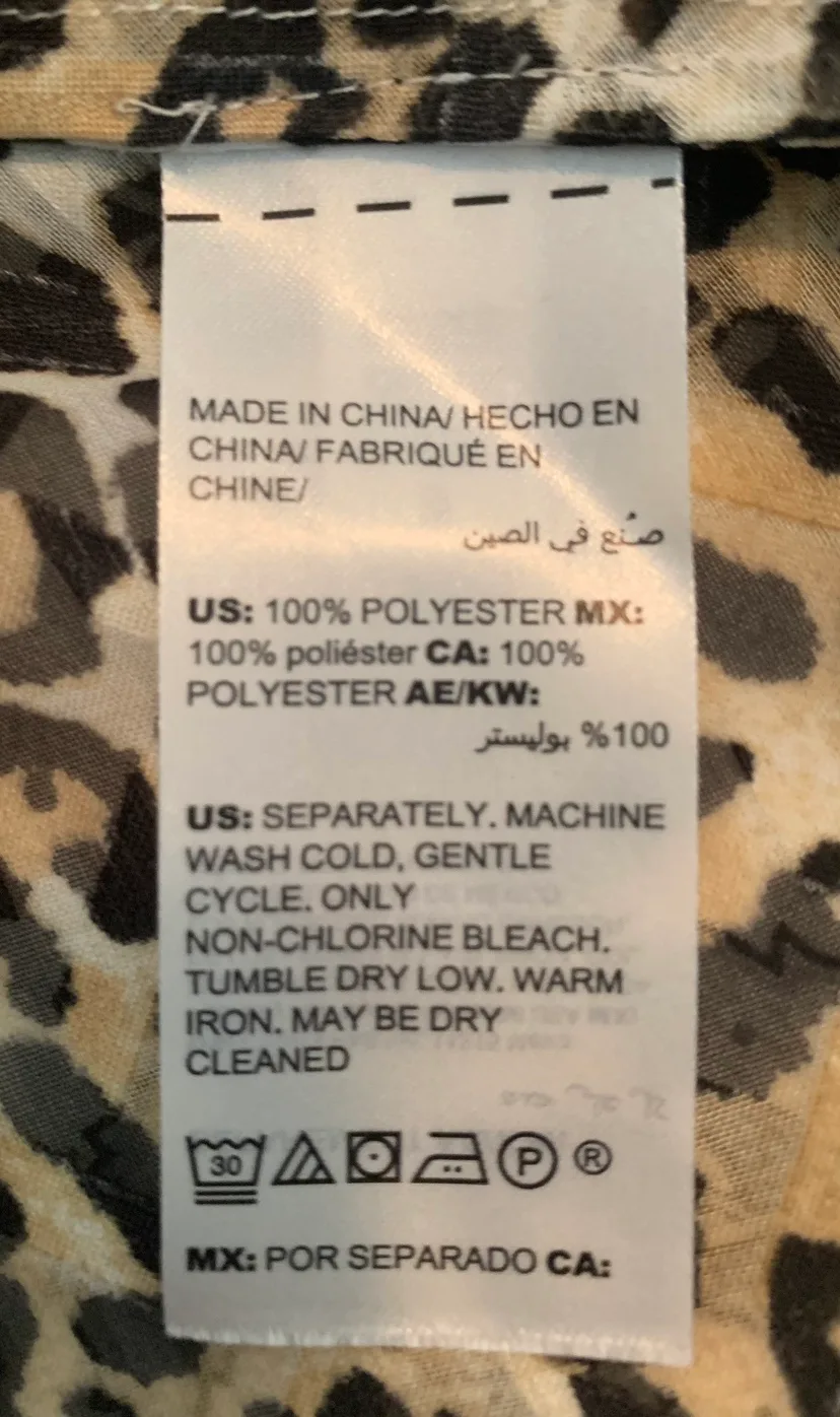 Chico's Leopard Print Blouse image indicator(4)