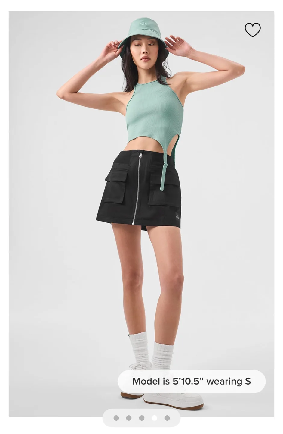 Alo Yoga Alosoft Ribbed Revelation Tank image indicator(4)