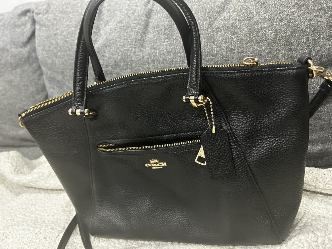 Coach Black Leather Handbag - photo 2