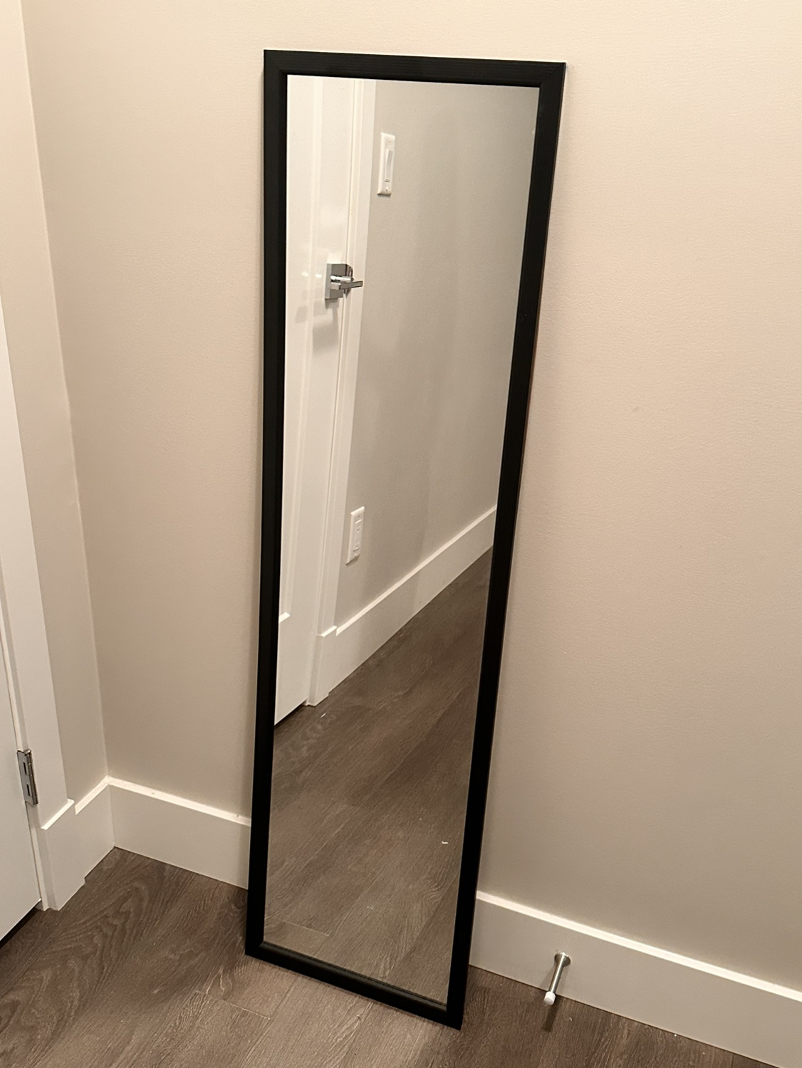 Black Framed Full Length Mirror