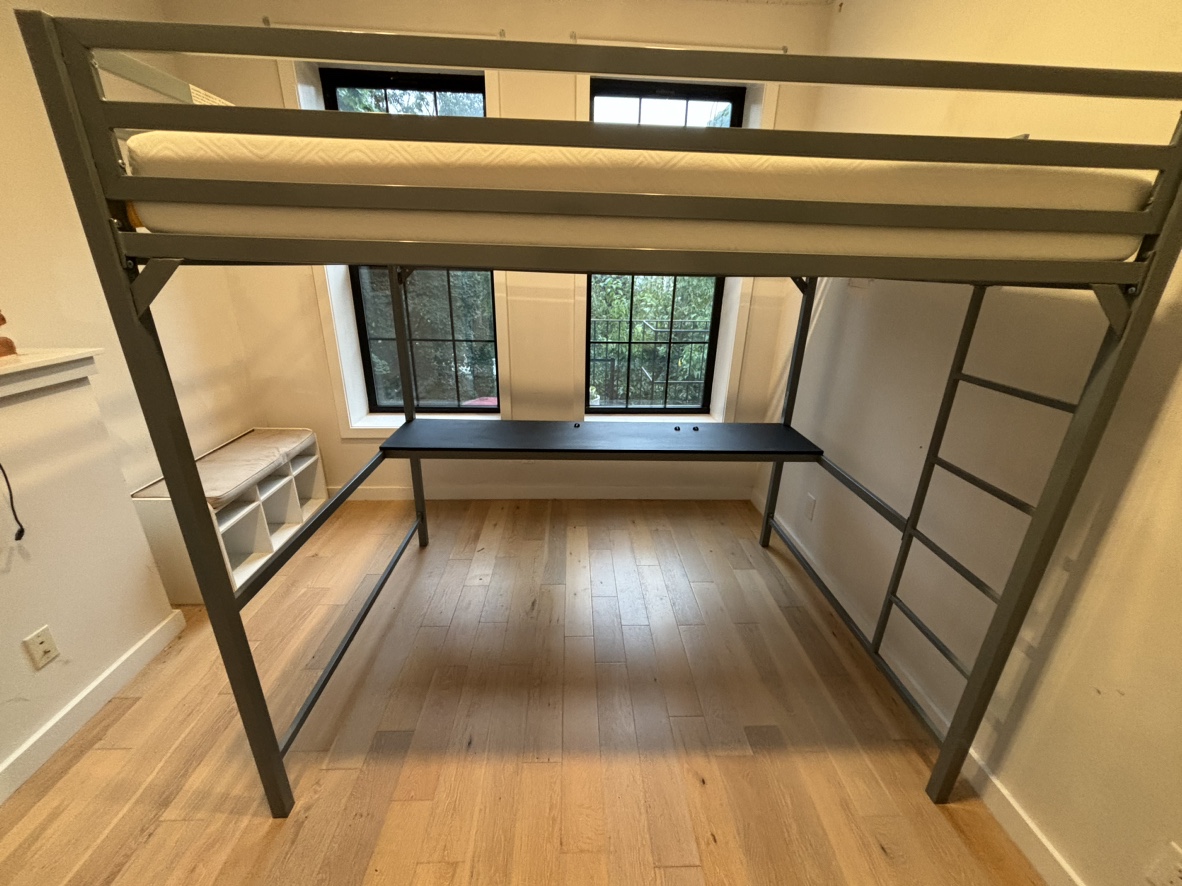 Loft Bed with Desk with the Mattress - photo 4
