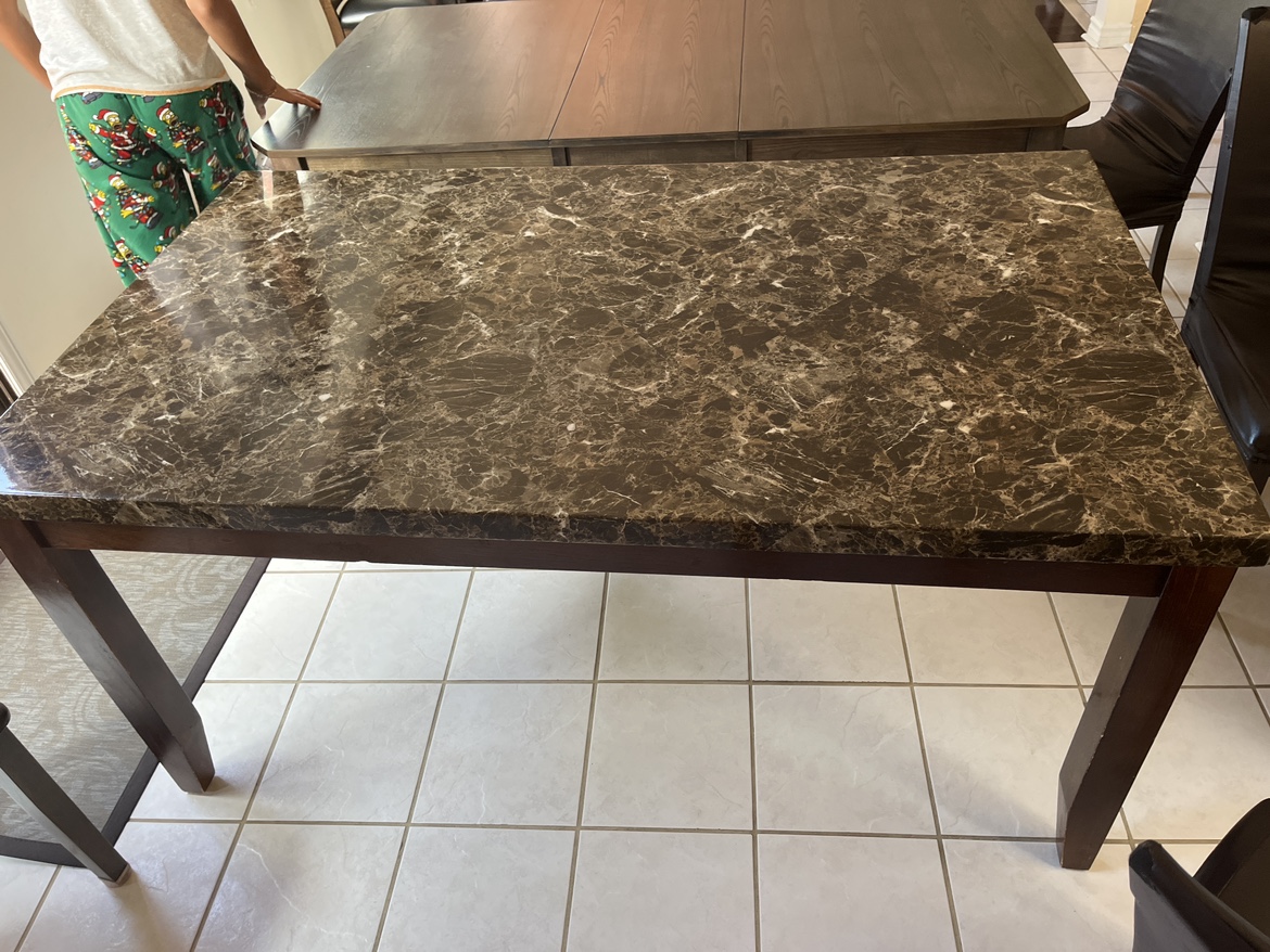 Dining Table with Marble Top - photo 2