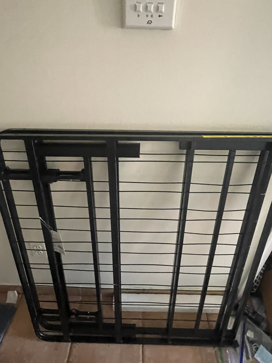 Mainstays 14" High Profile Foldable Twin Platform Bed Frame