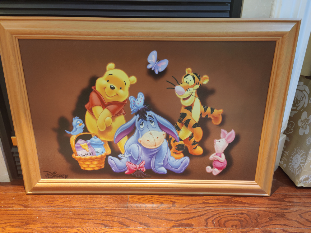 Winnie the Pooh Framed Print