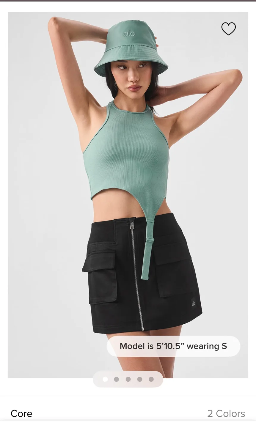 Alo Yoga Alosoft Ribbed Revelation Tank image indicator(3)