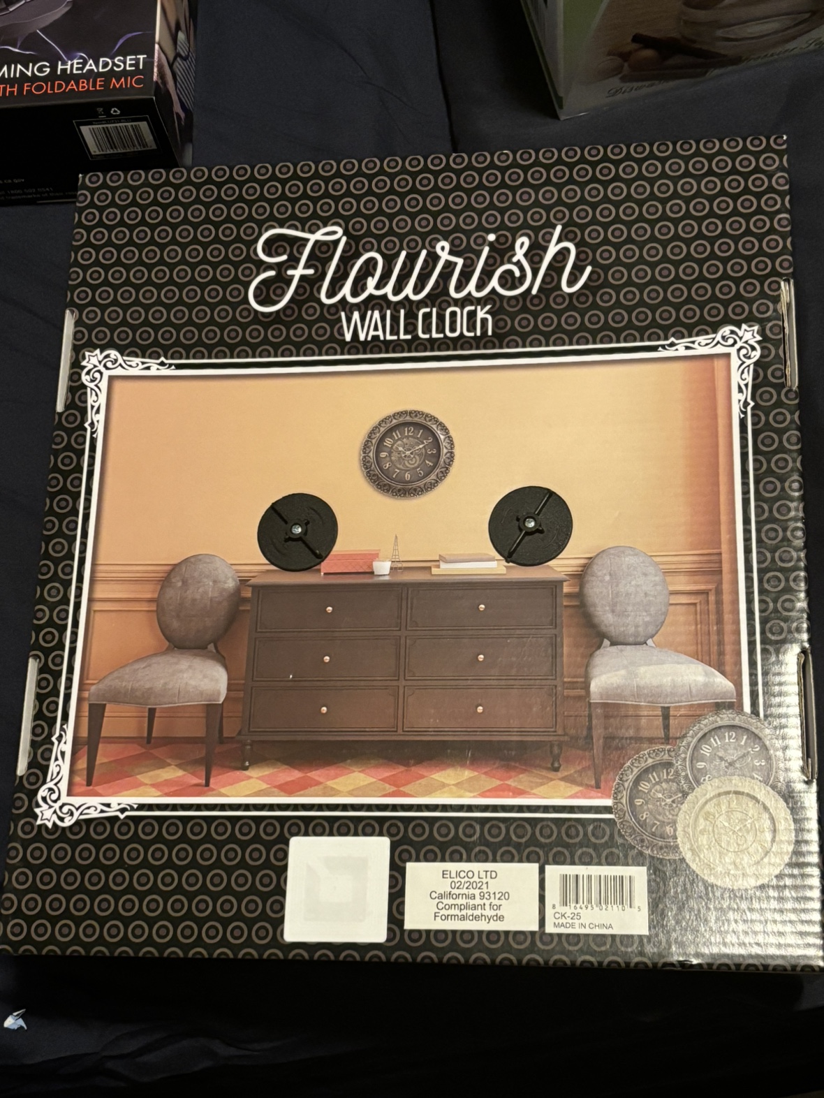 Flourish Wall Clock - photo 2