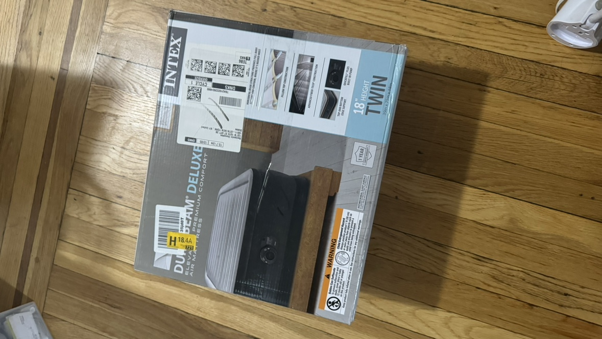 Inflatable Air Mattress Never Used