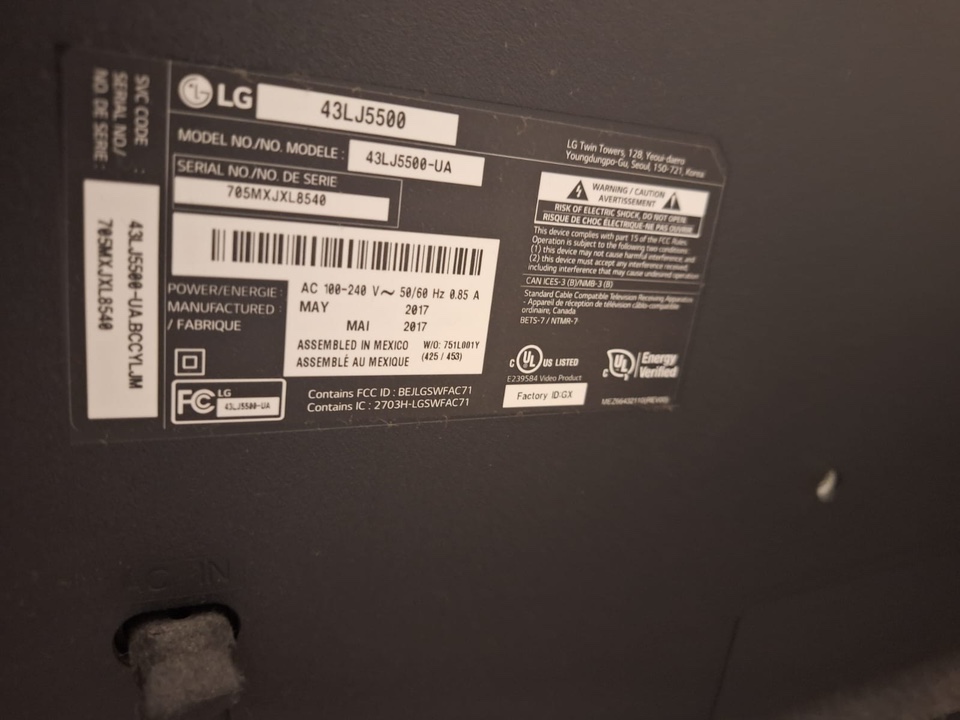 LG 43” Smart TV - photo 4
