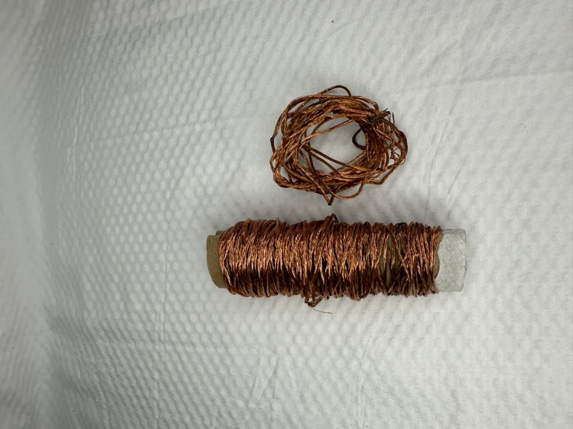 Copper Wire for art / craft project #freecycle image indicator(2)