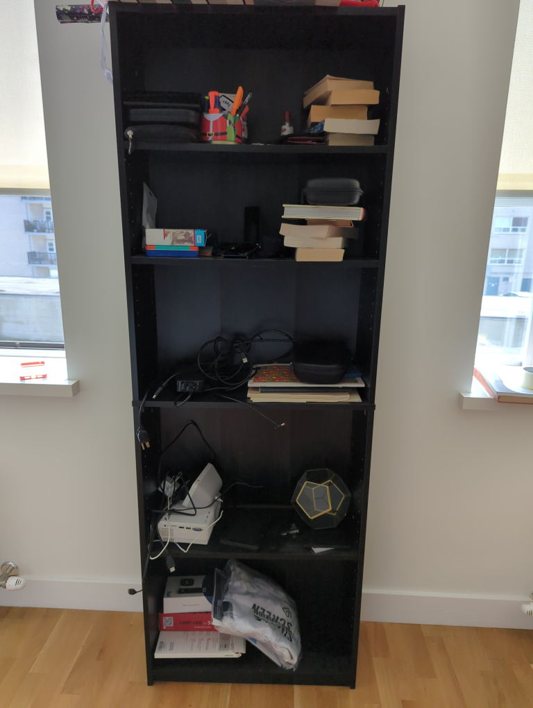 Black Bookcase