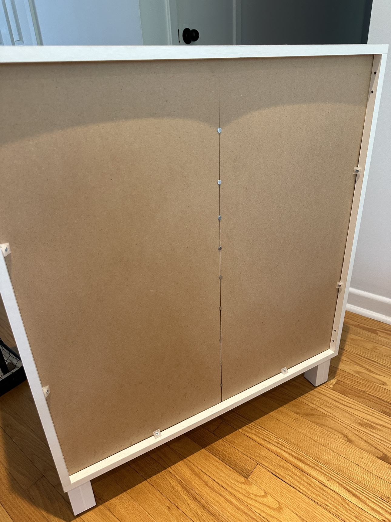 White Cabinet with Two Doors - photo 4