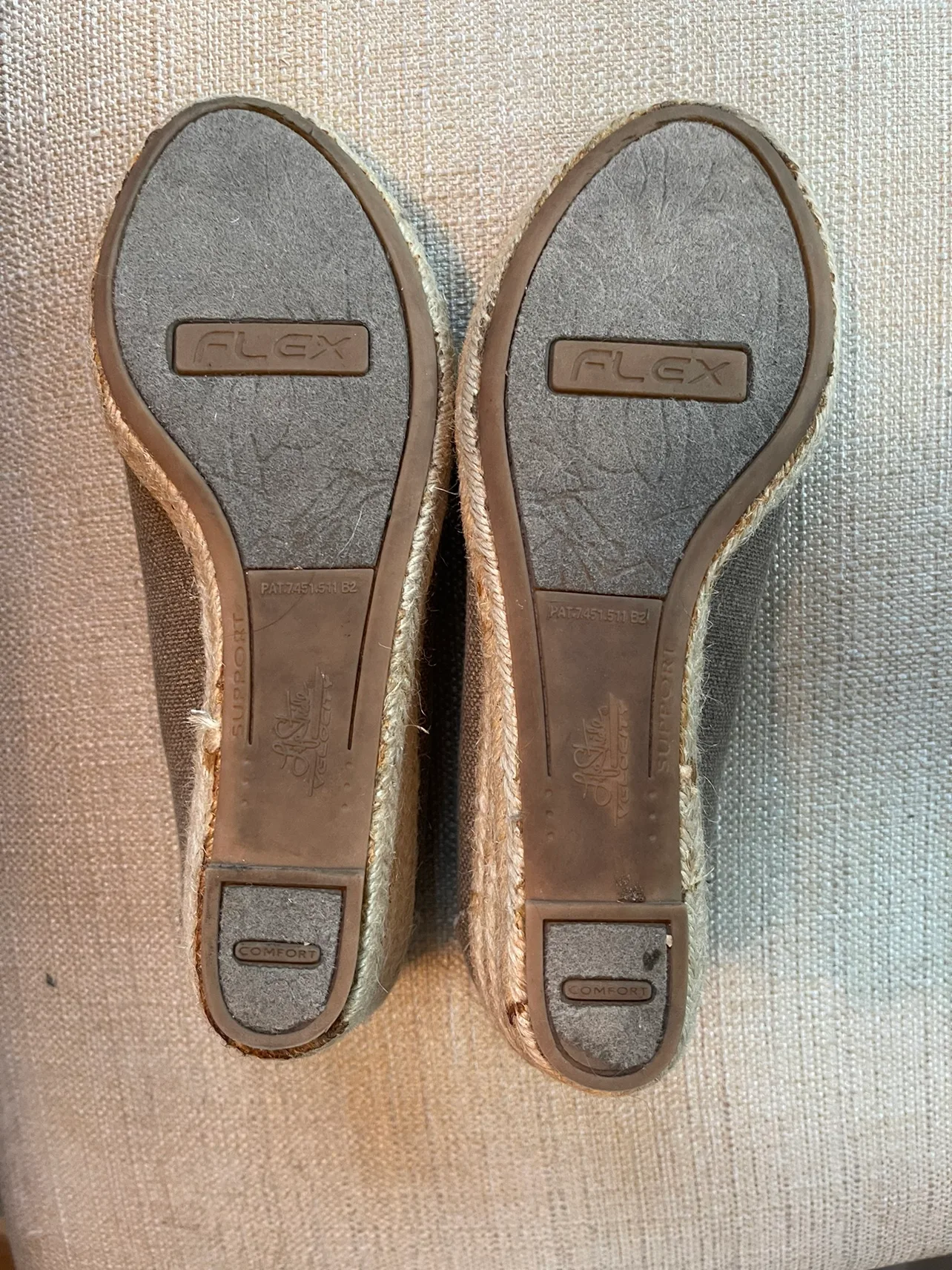 Women's Wedge Espadrilles Size 7.5 #freecycle image indicator(3)