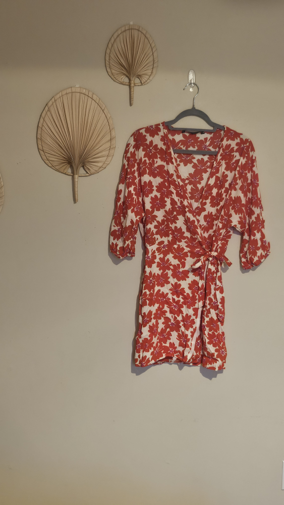 Floral Short ZARA Dress
