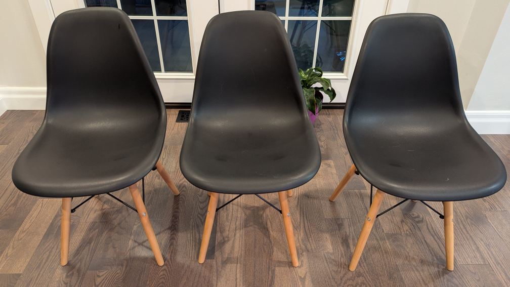 Set of 3 Dining Eiffel Chairs