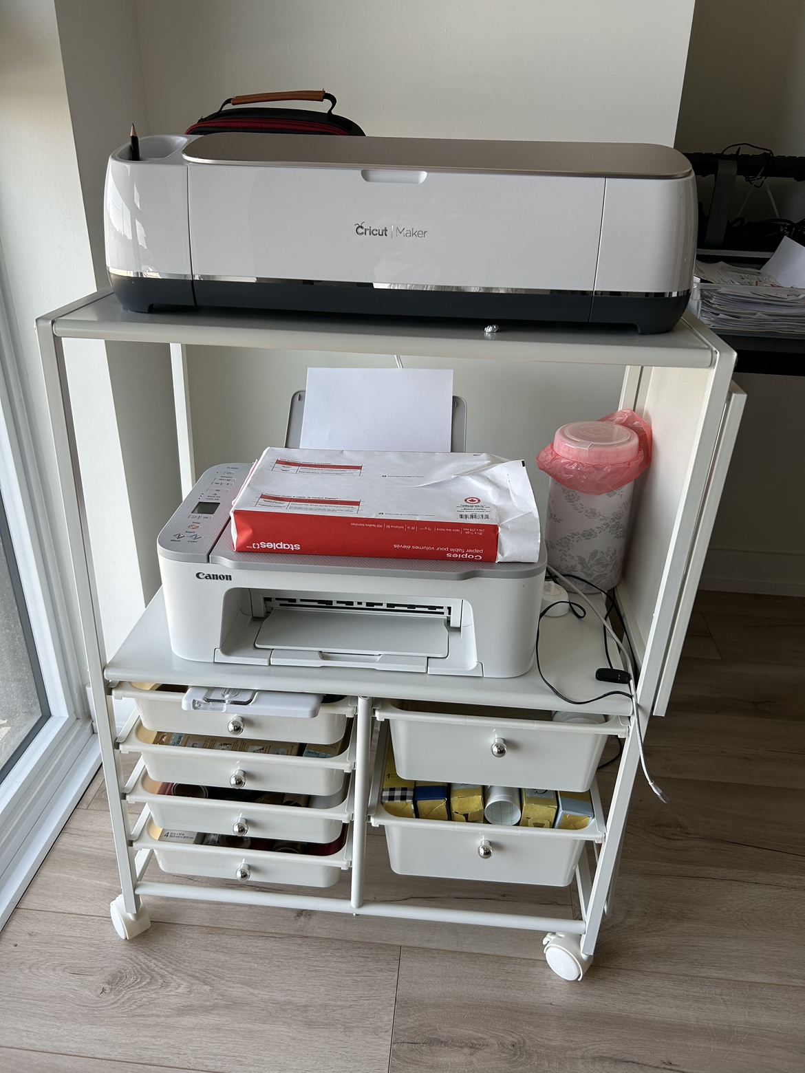 Utility Cart / Craft Cart / Cricut and Printer Cart