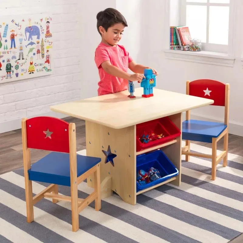 Kidkraft star table and chair set thumbnail