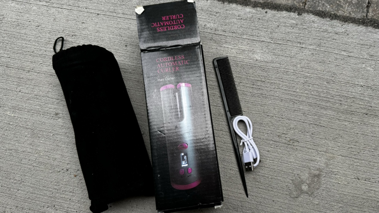 Cordless Automatic Hair Curler - photo 3