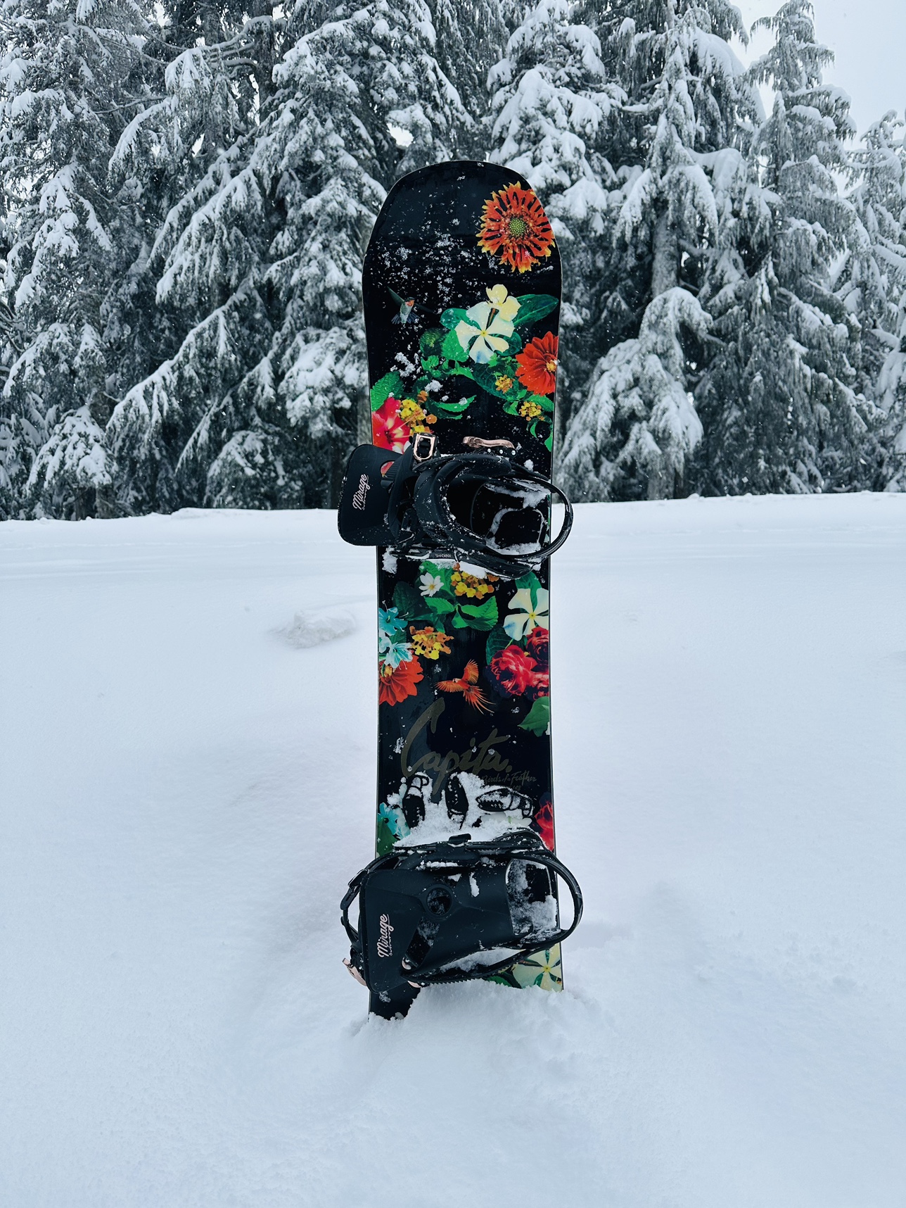 148cm CAPiTA Snowboard + Salomon Bindings