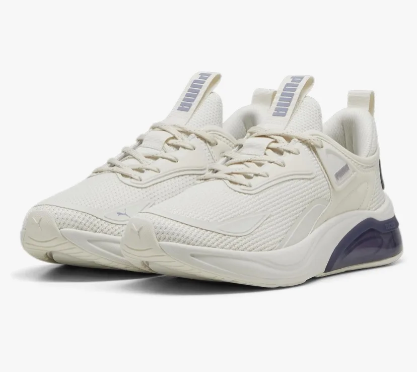 Puma Running Shoes Cell Thrill White / Purple UNISEX Women’s 8 image indicator(3)