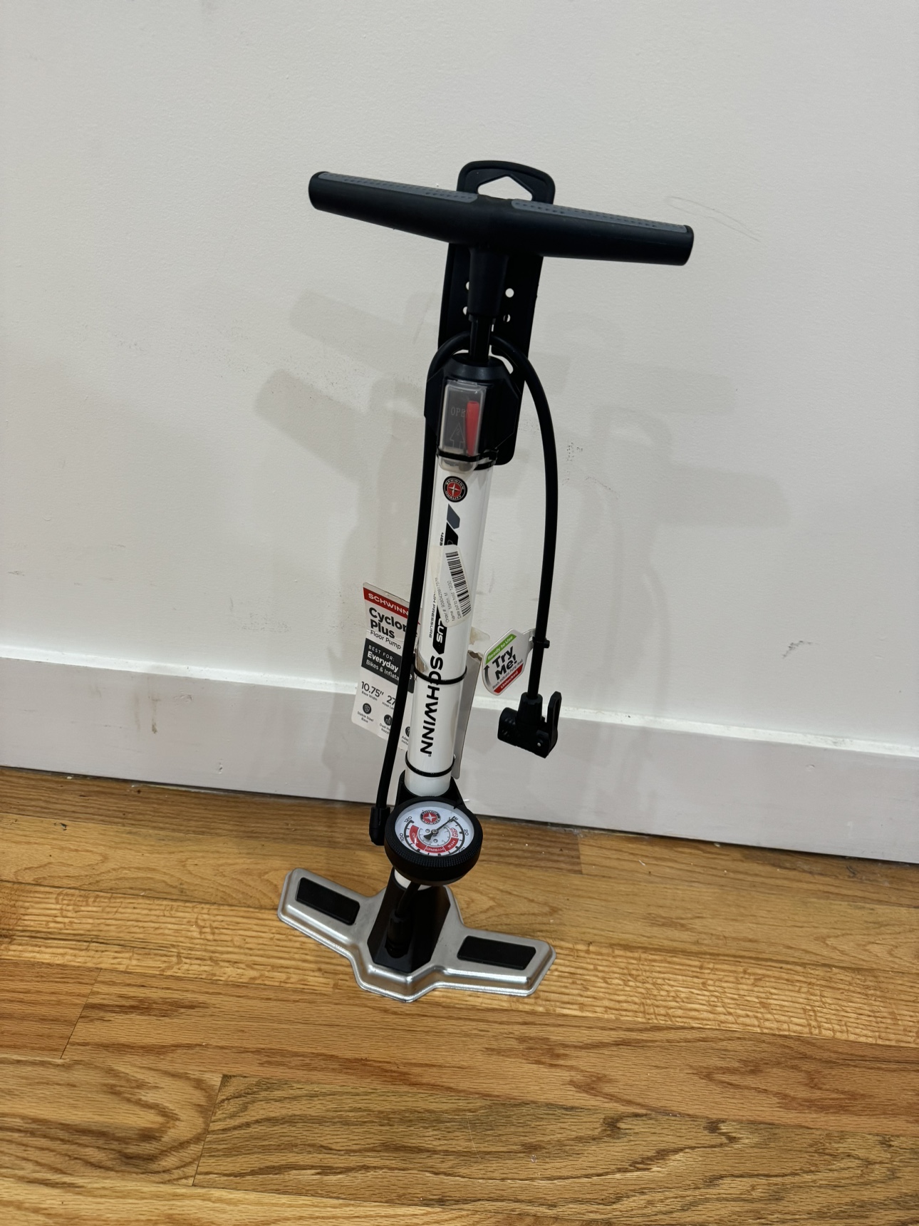 Schwinn Cyclon Plus Floor Pump