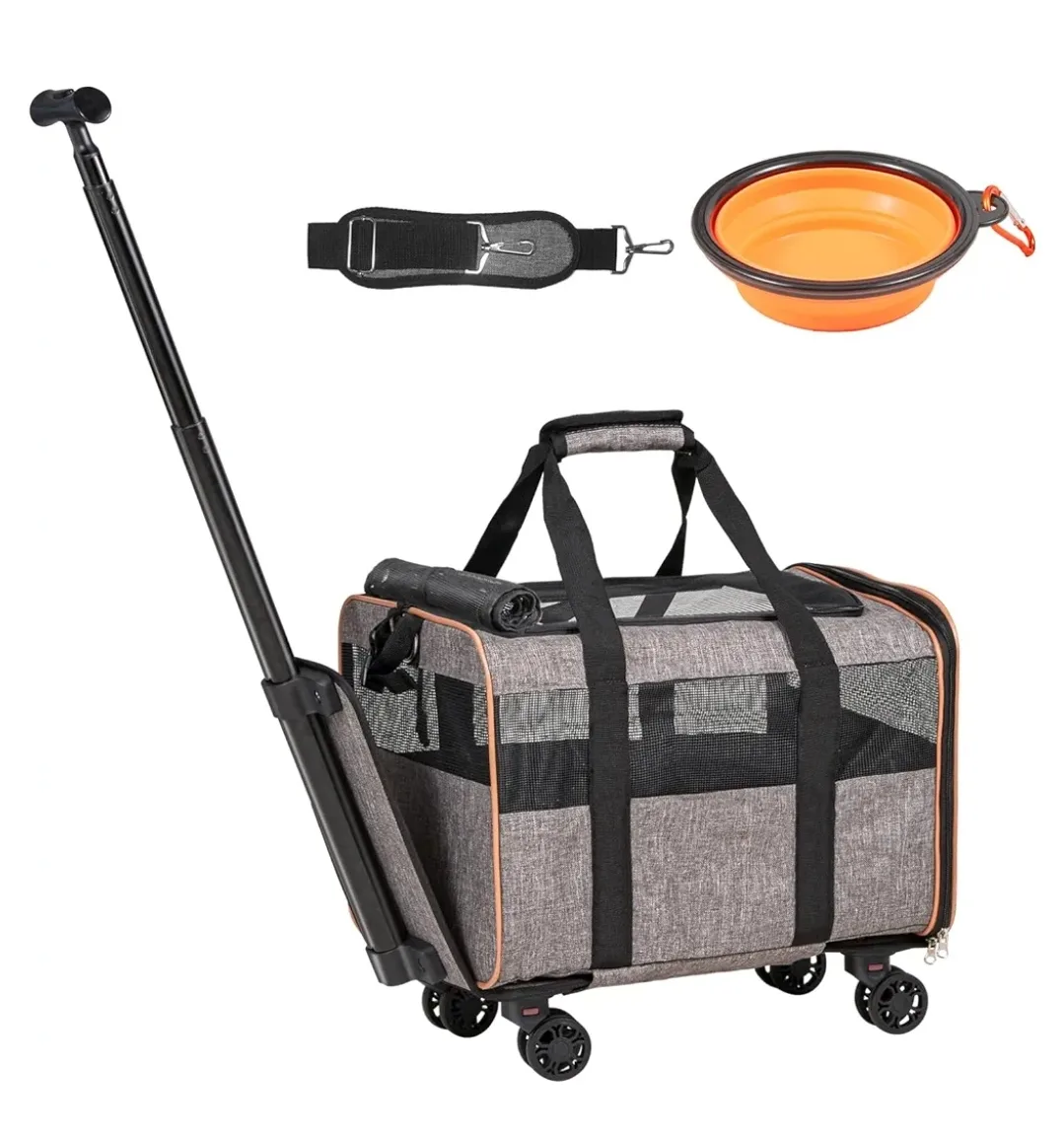 Pet Carrier with Wheels *NEW* image indicator(3)