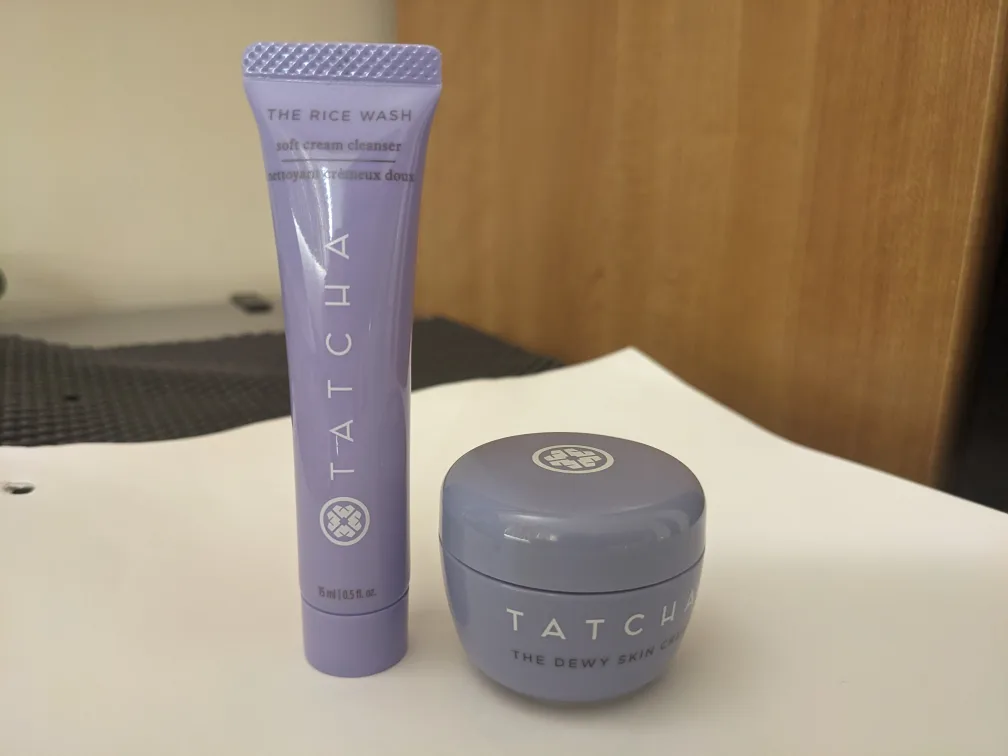 Tatcha Soft Cream Cleanser + Dewy Skin Cream Mini Travel Duo thumbnail