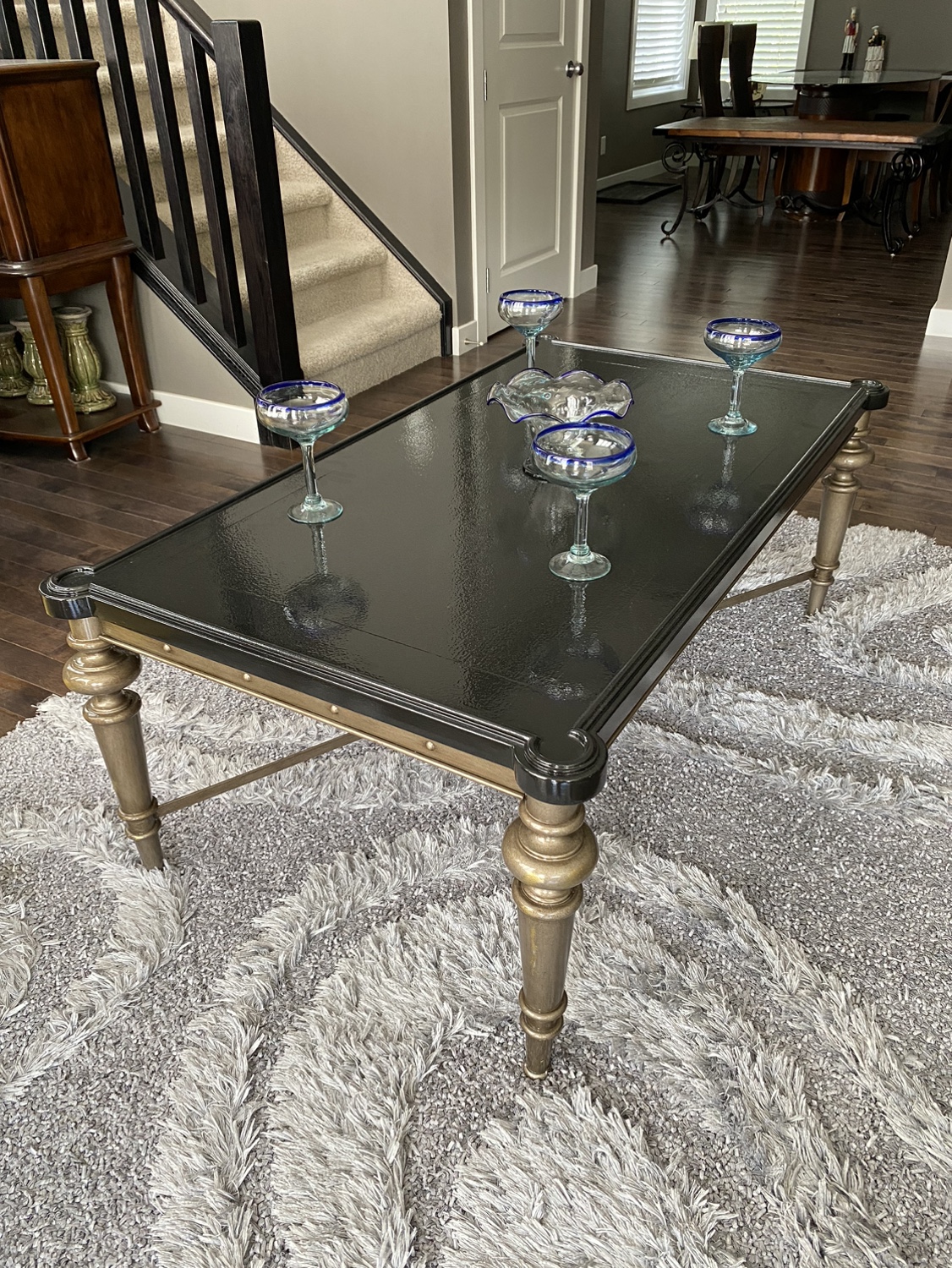 🏆 Elegant refinished beautiful coffee table - photo 4
