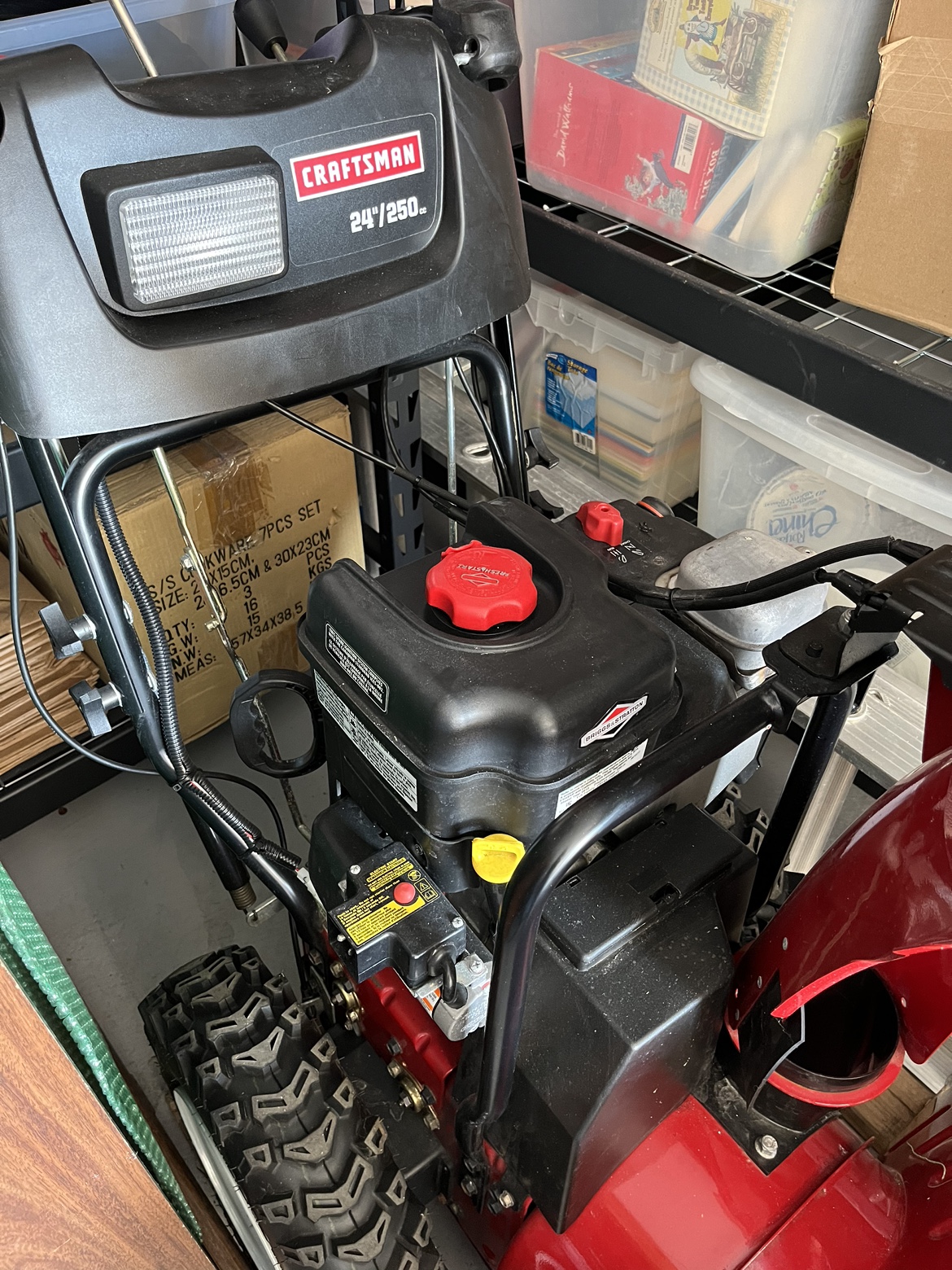 Craftsman 24/250cc Snowblower