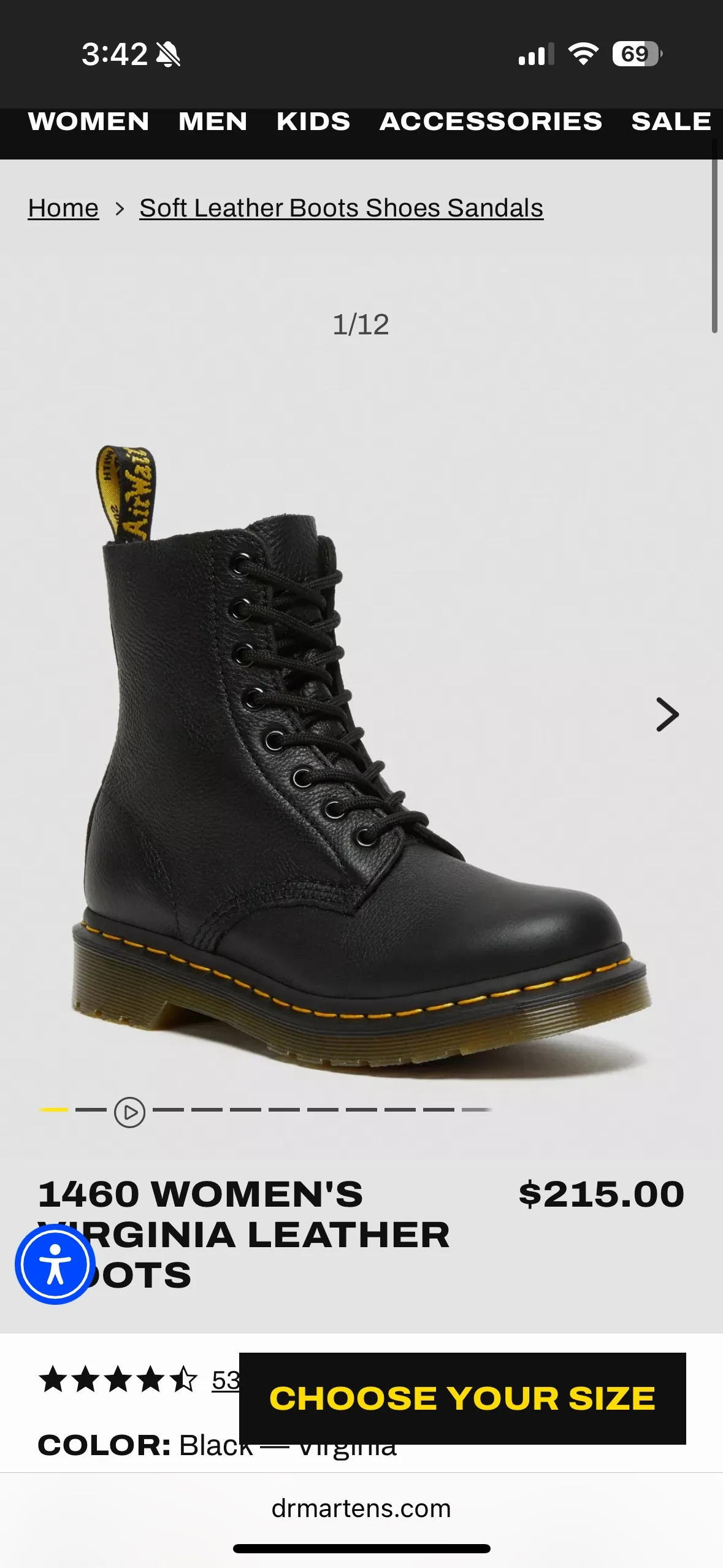 DocMarten Boots - 8 thumbnail