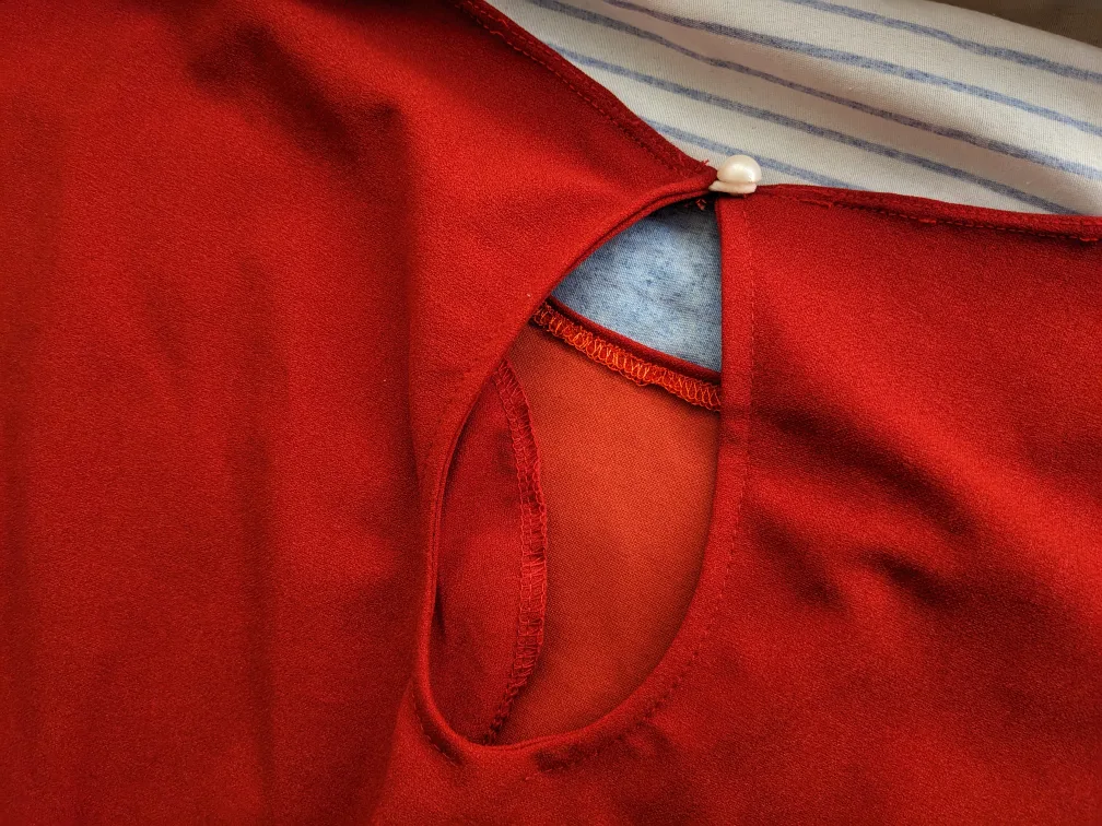 Wide Leg Red Jumpsuit image indicator(9)