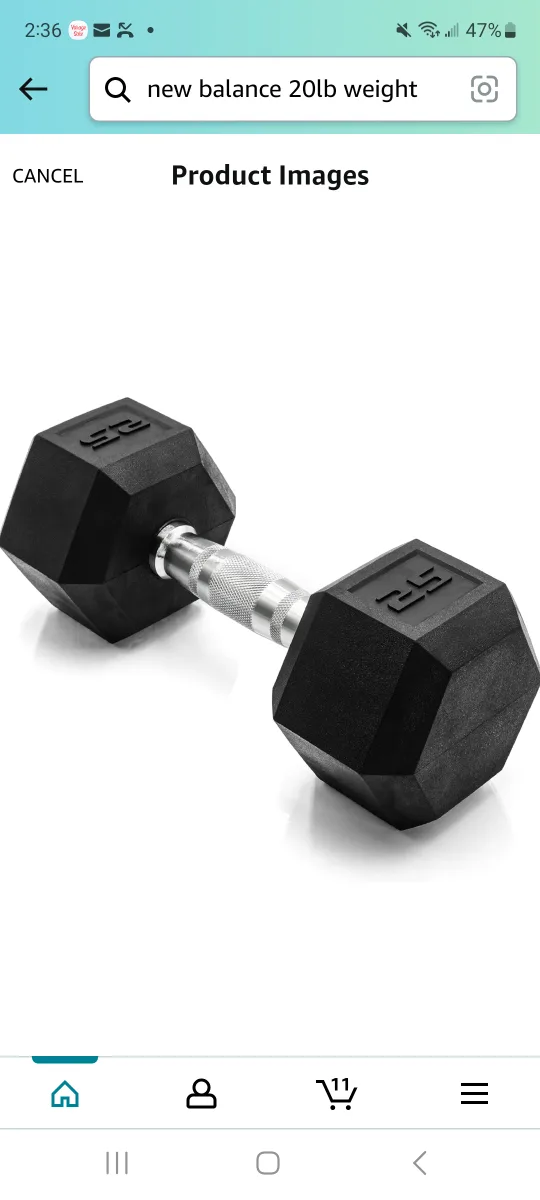 25lb Dumbbell thumbnail
