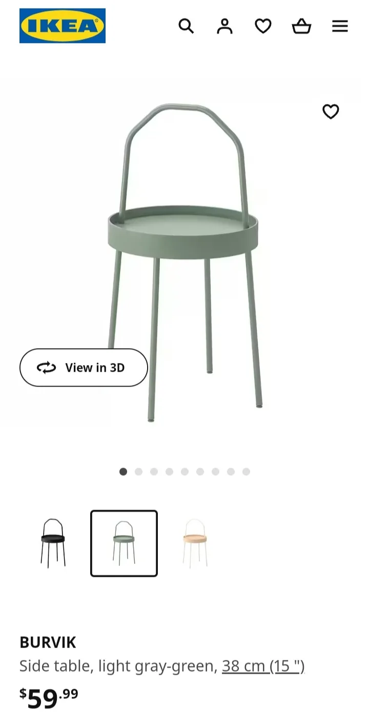 Burvik Side table thumbnail